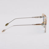 Square Gradient Alloy Acetate Sunglasses