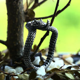 Classic Cobra Stainless Steel Ring
