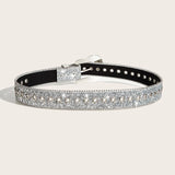 Shiny Lux Sequin Style Belt