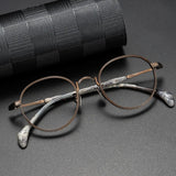 Vintage Classy Titanium Eyeglasses