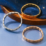Bracelets en acier inoxydable de 9 mm de large