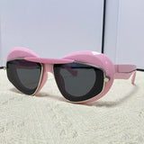 Fierce Edge Cat-Eye Sunglasses