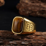 Men's Timeless Tiger Eye Ring