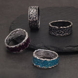 Irregular Ancient Pattern Ring