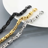Stainless Steel Chunky Chain Bracelet