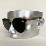 Black & Gold Honey Vision Sunglasses