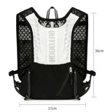 Reflective Running Hydration Vest Backpack