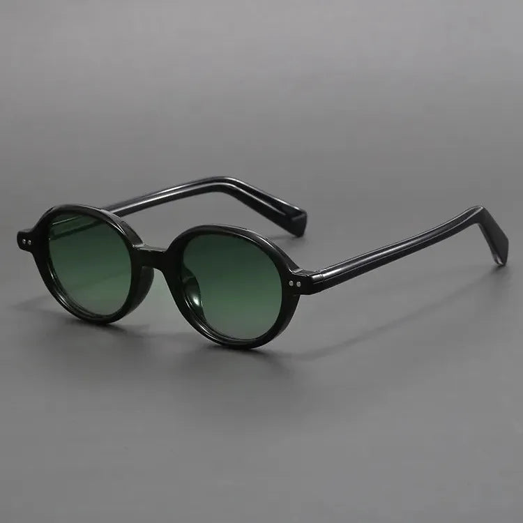 Luxury Retro Oval Men's Sunglasses