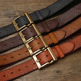 Embossing Cowhide Genuine Leather Belt