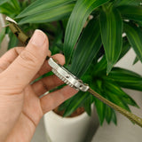 Military Green Canvas Strap Watch