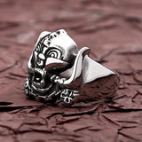 Gothic Stainless Steel Unique Skull Ring