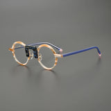 Multicolor Unique Round Eyeglasses