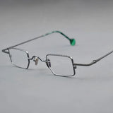 Small Square Alloy Eyeglasses