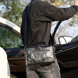 Urban Explorer Leather Sling Bag