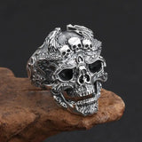 Rogue Skull Rock Ring