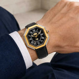 Roman Numerals Octagon Case Watch