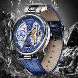 Fashion Hollow Round Mechanical Watch