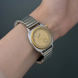 Numberless Alloy Quartz Movement Watch