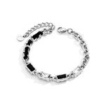 Monochrome Link Bracelet