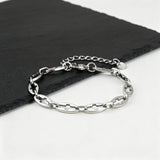 Casual Hollow Cross Chain Bracelet