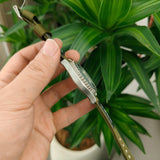 Military Green Canvas Strap Watch