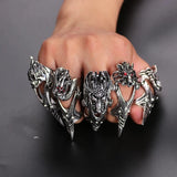 Inferno Claw Gothic Knuckle Ring