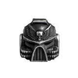 Punk Cool Mecha Skull Ring