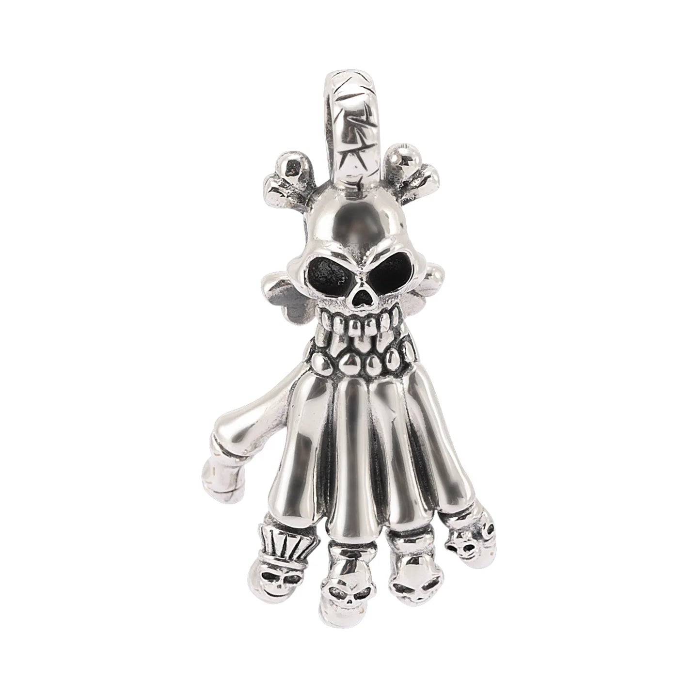 Retro Reaper Charm Pendant
