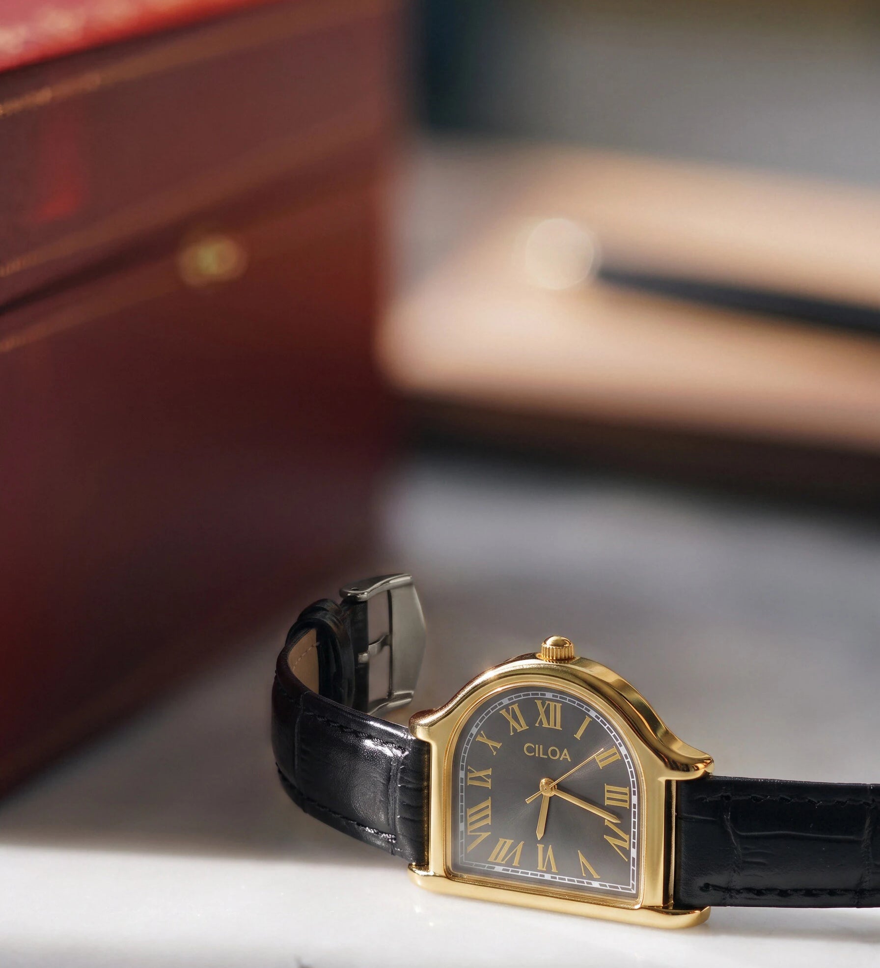 Vintage Trapezoid Roman Numeral Watch