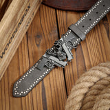 Deer Head Buckle PU Belt
