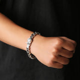 Ancient Serenity Silver Bracelet