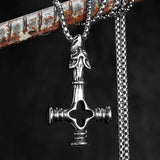 Wolf Hollow Cross Pendant Necklace