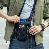 Multi-Pockets Casual Men's Crossbody Bag