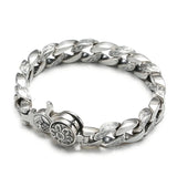 Ancient Serenity Silver Bracelet