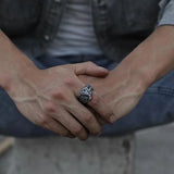 Black Mamba 24 Snake Ring