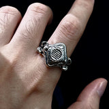 Retro Cyber Punk Skeleton Ring