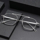 Square Single Beam Pilot Optical Eyeglasses