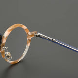 Multicolor Unique Round Eyeglasses