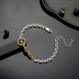 Artisan Compass Symbol Wrist Bracelet