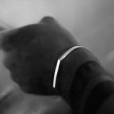 Minimalist Heptagon Design Cuff Bracelet