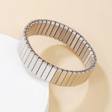 Elastic Stainless Steel Bangles Bracelet