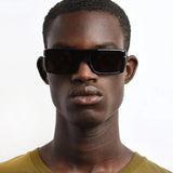 Big Rectangle Polarized UV-400 Sunglasses