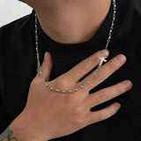 Hip Hop Jesus Cross Pendant Necklace