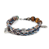 Acrylic Wood Beads Rope Bracelet