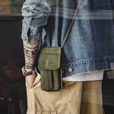 Army Green Mini Sling Bag