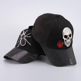 Halloween Skull Gothic Baseball Cap