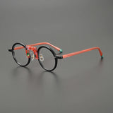 Multicolor Unique Round Eyeglasses