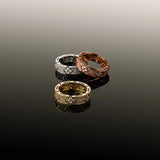 Rhinestone Four Leaves Flower Ring