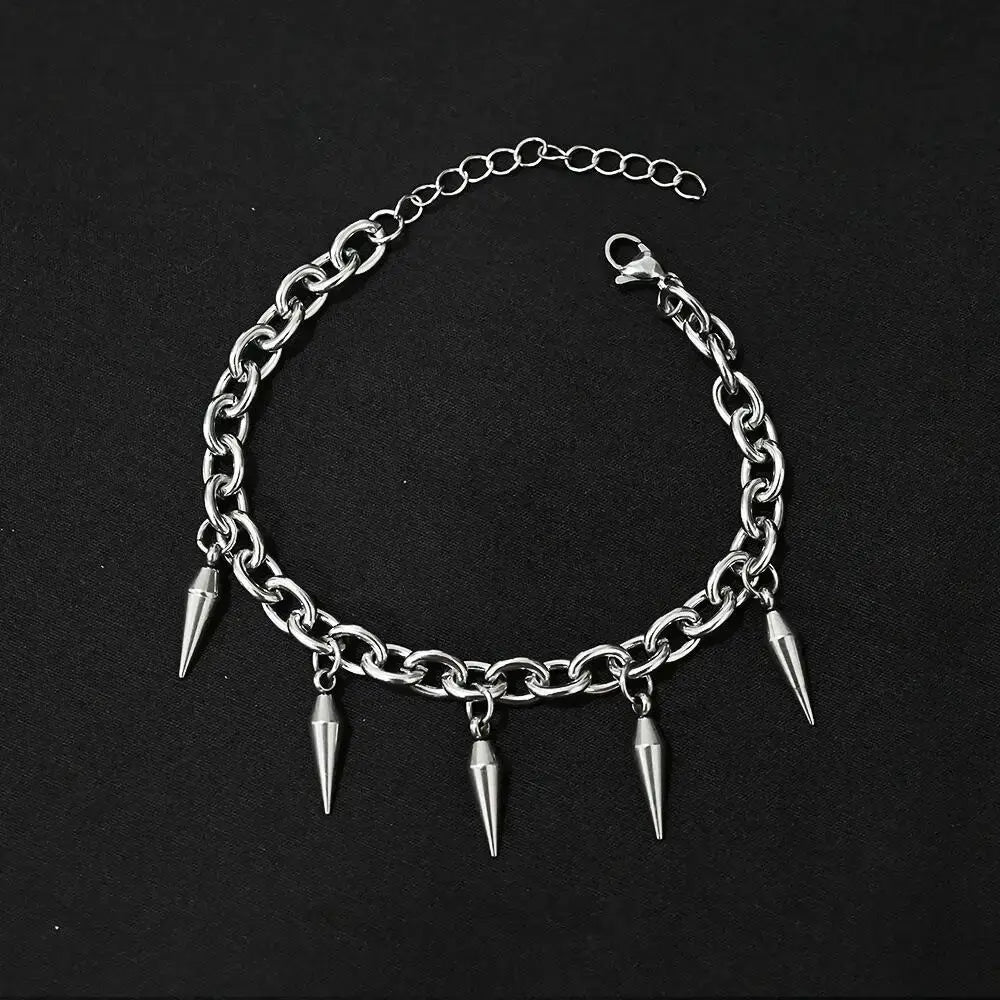 Rebellious Rivet Armor Bracelet