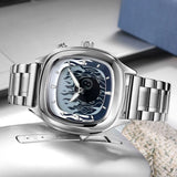 Dynamic Flame Dial Quartz Watch